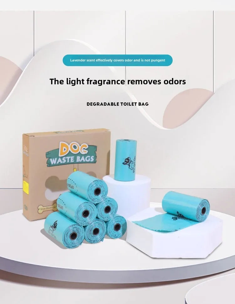 Pet Dog Poop Bag LED lighting Adjustable Dogs Waste Poop Bags Dispenser Mini Travel Garbage Bag Pet Cleaning Tools